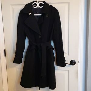 Banana Republic Wool Trench Coat size Large